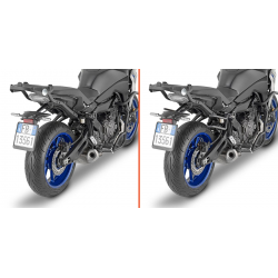 Kappa, nosiče pod boční brašny, systém rychlé Demontáže REMOVE-X Yamaha TRACER 700 '20-'22