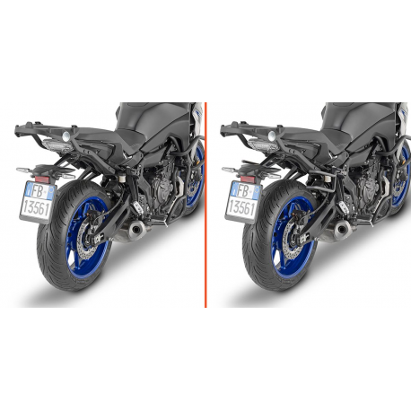 Kappa, nosiče pod boční brašny, systém rychlé Demontáže REMOVE-X Yamaha TRACER 700 '20-'22
