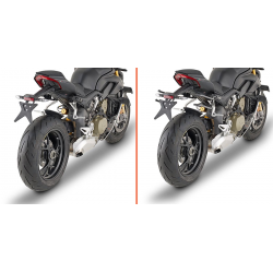 Kappa, nosiče pod boční brašny, systém rychlé Demontáže REMOVE-X Ducati StreetFIGHTER V4 1100 '20-'22