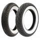 Dunlop, pneu MU85B16 D402 77H TL, bílé bočnice, Harley Davidson, zadní, DOT 15/2023