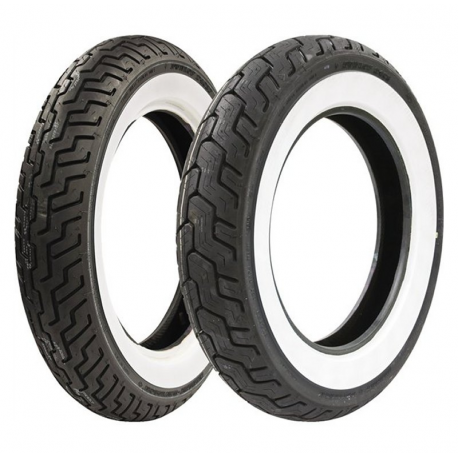 Dunlop, pneu MU85B16 D402 77H TL, bílé bočnice, Harley Davidson, zadní, DOT 15/2023