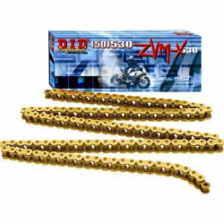 DID 50(530)ZVMXG&G-140, zlatý řetěz (140 článků) X-RING (50ZVMXGG140)(50ZVMXGB-140)(s nýtovací spojkou) (50ZVMXGG-140)