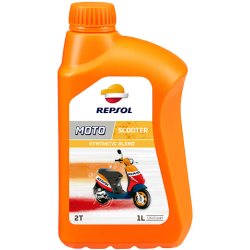 Repsol, motorový olej, 2T MOTO Scooter 1L Semisyntetic, nahrazuje RP149Y51