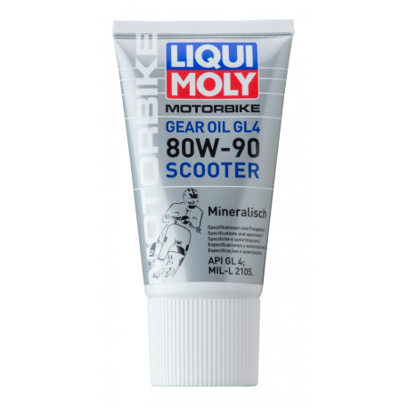 Liqui Moly, převodový olej, Motorbike GEAR OIL GL 4 80W90 Scooter 0,15L