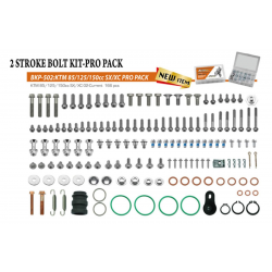 Accel, velká sada šroubů Pro Pack Factory 2T, KTM SX/XC 85/125/150 '02,