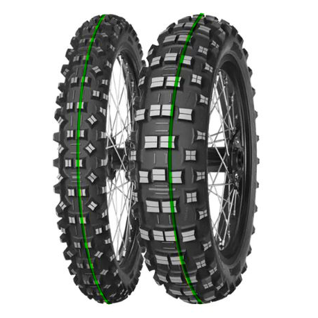 Mitas, pneu 110/90-19 Terra Force MX-SM 62M TT SUPER LIGHT (zelený pruh), zadní, DOT 17/2023 (226607)