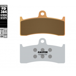 Galfer, brzdové destičky, KH424, sinter, (zlaté) SPORT BUELL X1/M2 98-08, přední, Honda CB 1300 98-00