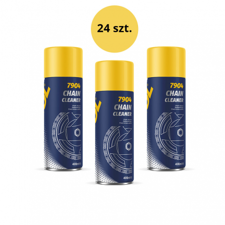 Mannol, CHAIN CLEANER 400ML – sprej na čištění řetězů – balení 24ks