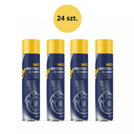 Mannol, MONTAGE CLEANER- čistič brzd - balení 24ks