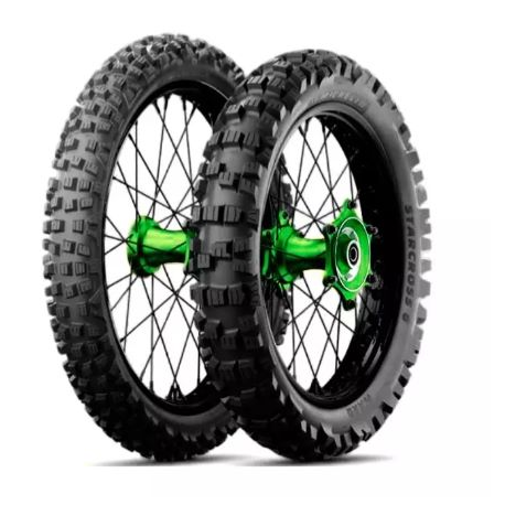 Michelin, pneu 110/90-19 Starcross 6 MUD 62M NHS TT M/C, zadní, DOT 07/2023