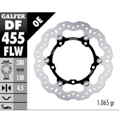 Galfer, přední brzdový kotouč, Yamaha MT 07 (ABS) '14-'20 TRACER GT '16- SRX 700 '15- XTZ 700 TENERE '19-23 (WAVE FLOATING) (280