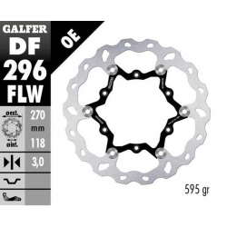 Galfer, přední brzdový kotouč, Yamaha YZ 125 '22-'23 YZ 250 '22-23 YZ 250F '21-23 YZ 450F '20-'23 WR 250F '17- WR 450F '20-'23 (