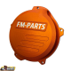 FM-Parts, zesílené spojkové víko CNC 6082 ALUMINIUM KTM/Husqvarna/Gas Gas 250/300 '24 TBI, oranžová barva