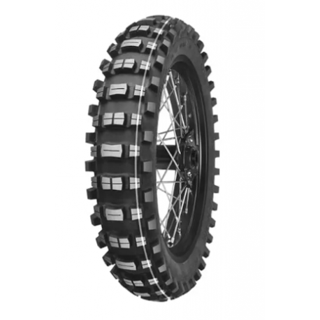 Mitas, pneu 120/100-18 XT-946 ICE Soft TT 68M (bílý pruh), zadní, DOT 07/2023 (28004)