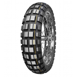 Mitas, pneu 140/80B18 E-10 Enduro DAKAR 70T TL M+S, zadní, (žlutý pruh) DOT 04/2023 (24426)