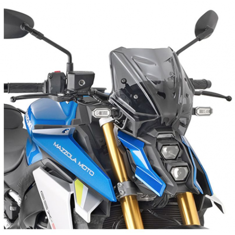 Kappa, plexištít, Suzuki GSX-S 1000 '21-'23 (25 X 31 cm) kouřový - nutno použít montážní sadu A3122AK