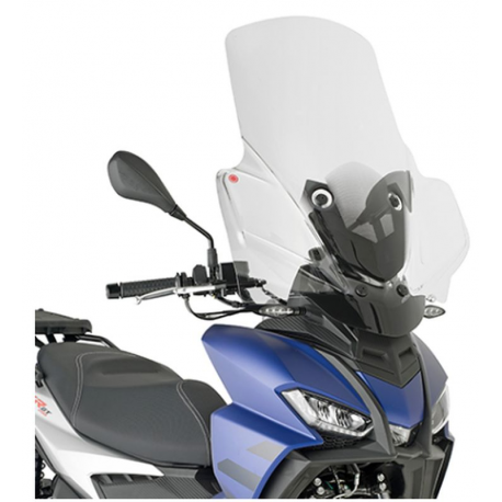 Kappa, plexištít, Aprilia SR 125/200 GT '22-'23 (74 X 61 cm) čirý - nutno použít montážní sadu D6711KITK