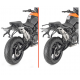 Kappa, nosič pod boční brašny REMOVE-X KTM DUKE 890 '21-'23