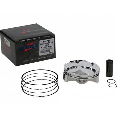 Vertex, pístní sada, Honda CRF 250R/RX '22-'23 (HC 14,4:1) (78.97mm) (STD. + 0,01mm)