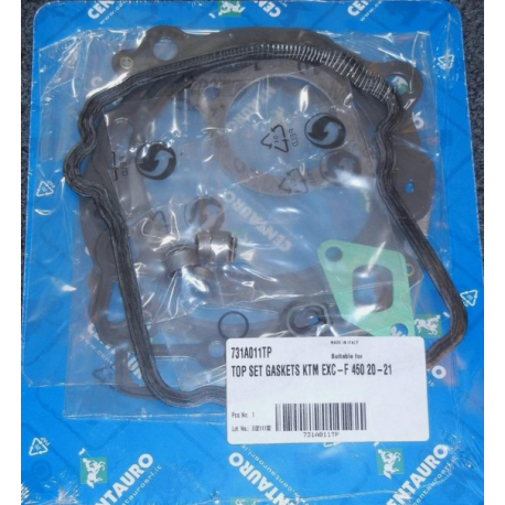 Centauro, horní sada těsnění Top-End, KTM EXC-F 450 20-20