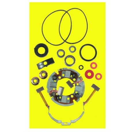 Arrowhead,opravná sada startéru,  Honda TRX/CBR/VT/VTR, Kawasaki VN/ZRX/ZZR/GPZ, Yamaha XT/XV/XVZ/YFM (s držákem uhlíků)
