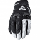 Five Gloves, koženo-textilní rukavice, STUNT EVO, barva černá/bílá, velikost 11 (XL)