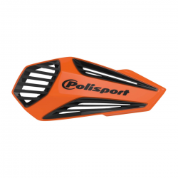 Polisport, chrániče páček, model MX AIR, s uni montážní sadou 22/28mm, oranžová barva
