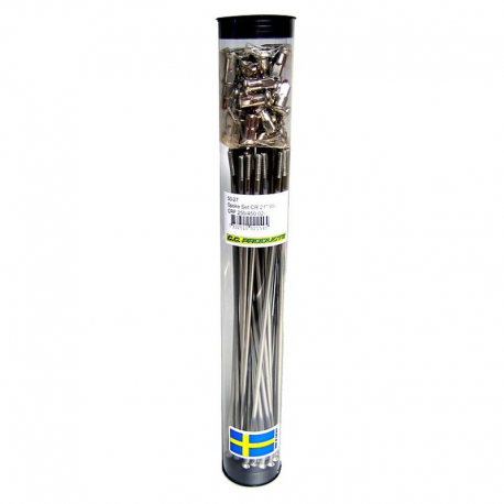 CC, sada špic kompletní 18", zadní, Suzuki RM 125 '84-'85, RM 250 '81-'83 (OEM: 65320-14111 65320-14112) (50-448) (CC PRODUCTS)