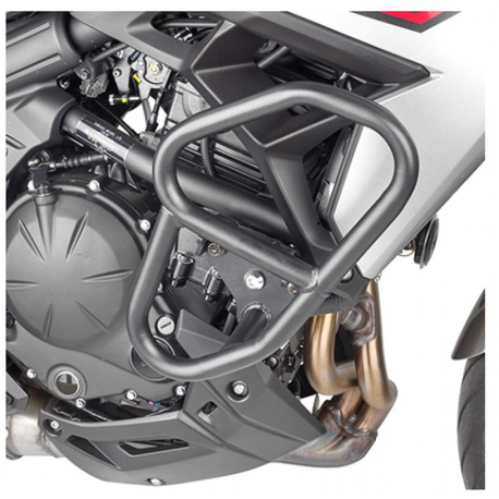 Kappa, padací rámy, Kawasaki VERSYS 650 '22-, černé – drobné škrábance