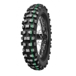 Mitas, pneu 110/100-18 XT-454 54M TT Super Soft Extreme (dvojitý zelený pruh), zadní, DOT 2023