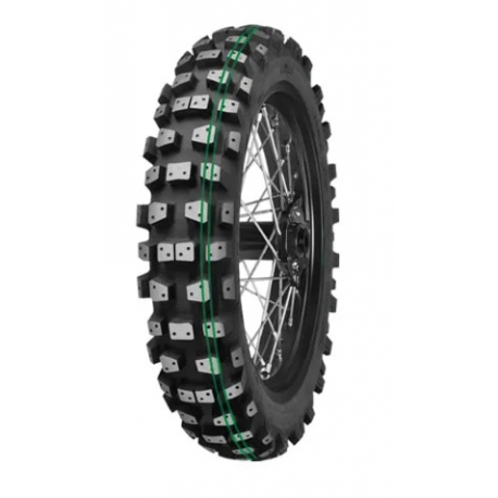 Mitas, pneu 110/100-18 XT-454 54M TT Super Soft Extreme (dvojitý zelený pruh), zadní, DOT 2023