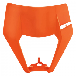 Polisport, přední maska, přední, KTM EXC/EXC-F/XC-W/XC-FW '20-'23, oranžová barva