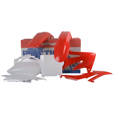 Polisport, sada plastů, Honda CRF 450R '05-'06, OEM barva, červená/bílá