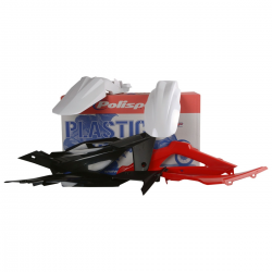 Polisport, sada plastů, Husqvarna TC/FE '08, barva bíla/černá/červená OEM