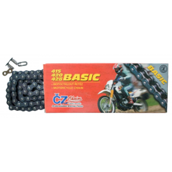 ČZ, řetěz 428 Basic (428S) (112 článků) (19,2 KN) + spojka