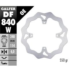 Galfer, zadní brzdový kotouč, TM RACING MX 125-530 15-21, EN 125-530 '15-21, SMR 450/530/660 '15- (240X114X4MM) (4X6,25MM)