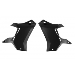 Racetech, kryty chladičů (pár), Yamaha TENERE 700 '19-'24, černá barva,