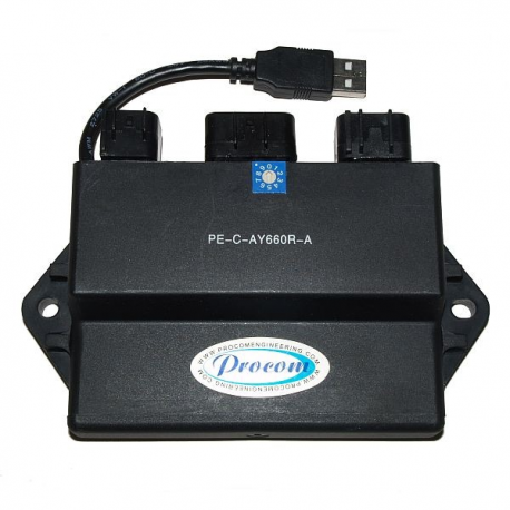 Electrosport, jednotka zapalování, Yamaha RHINO 660 (04-07), RHINO 450 (06-10) PROGRAMOWALNY Z USB