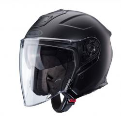 Caberg, Jet přilba FLYON II BLACK, černá matná barva, velikost XL (Pinlock v sadě)