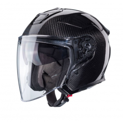 Caberg, Jet přilba FLYON II CARBON, carbon barva, velikost L (Pinlock v sadě)