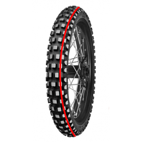 Mitas, pneu 80/100-21 C-23 51R TT, přední, DOT 37/2022 (26725)