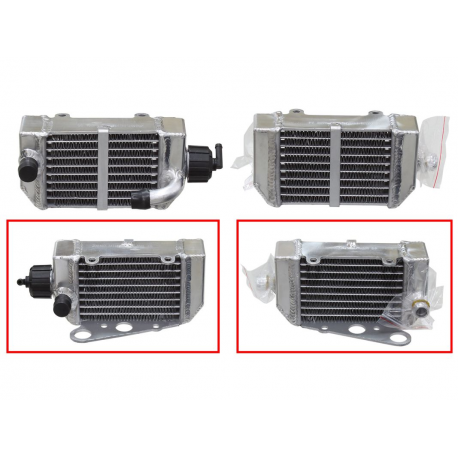 Psychic, chladič, Gas Gas MC 65 '21-'23, KTM SX 50 '12-'23, zesílený, levý, (ks.) (OEM: 452350