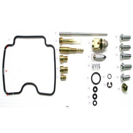 Bearing Worx, opravná sada karburátoru, Arctic Cat DVX 400 '04-'08, Suzuki LT-Z 400 '03-'08, LTZ400 (26-1071)