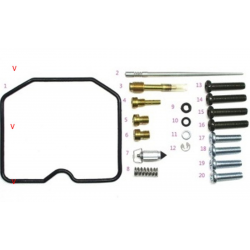 Bearing Worx, opravná sada karburátoru, Kawasaki KLX 650C/R '93-'96 (26-1101)