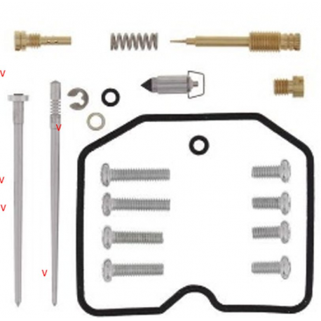 Bearing Worx, opravná sada karburátoru, Kawasaki KLX 300/R '97-'07 (26-1133)