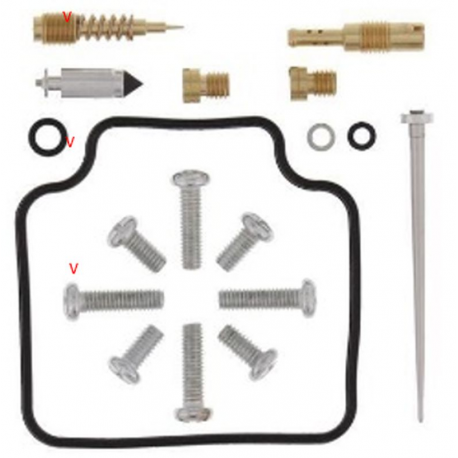 Bearing Worx, opravná sada karburátoru, Honda XR 650L '93-'22 (26-1156)