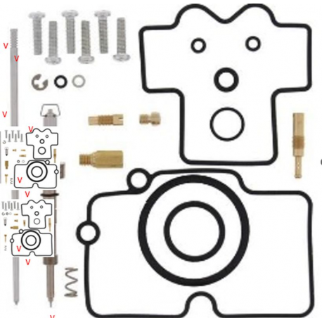 Bearing Worx, opravná sada karburátoru, Yamaha YZ 450F '03-'04 (26-1272)