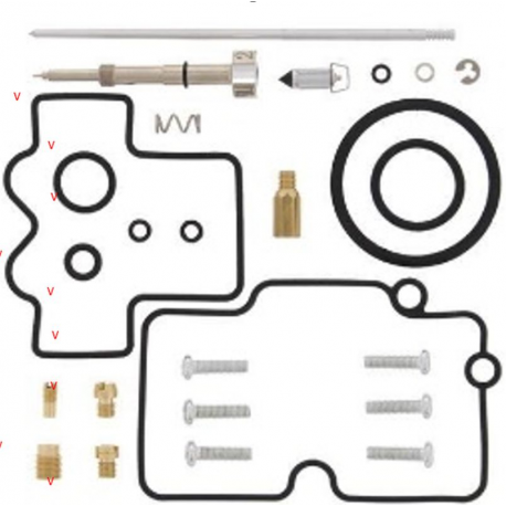 Bearing Worx, opravná sada karburátoru, Yamaha WR 250F '02, (26-1302)