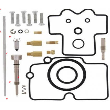 Bearing Worx, opravná sada karburátoru, Kawasaki KX 250F (KXF 250) '07-'10 (KXF250) (26-1455)