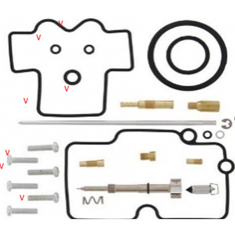 Bearing Worx, opravná sada karburátoru, Suzuki RMZ 450 '07, (26-1464)